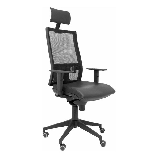 Office Chair with Headrest Horna  Piqueras y Crespo 10SSPNE Black