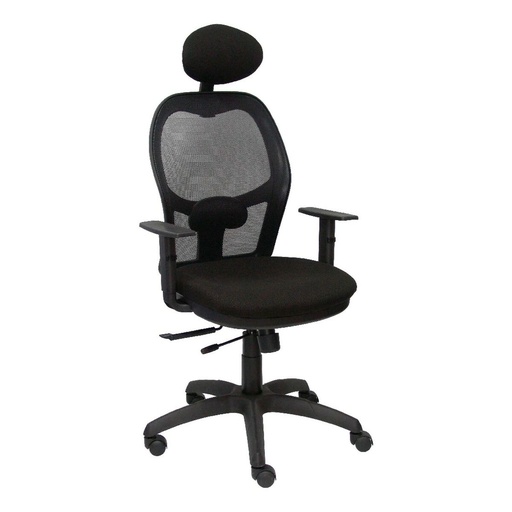 Silla de Oficina con Cabecero Jorquera  Piqueras y Crespo I840CTK Negro