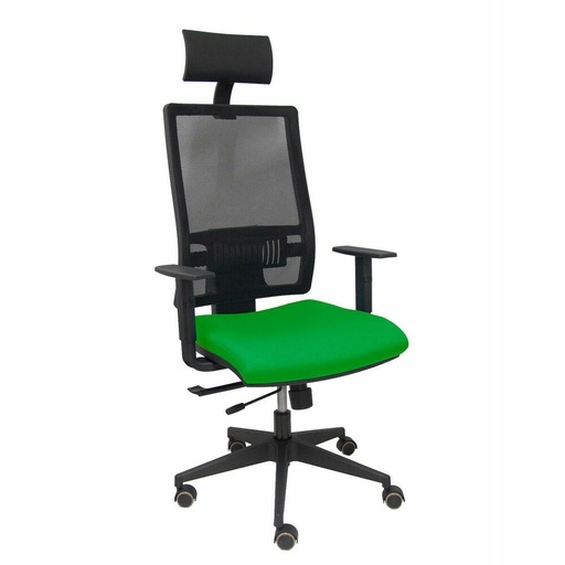 Silla de Oficina con Cabecero Piqueras y Crespo B10CRPC Verde