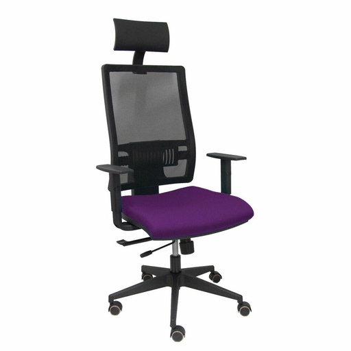 Silla de Oficina con Cabecero Piqueras y Crespo B10CRPC Morado