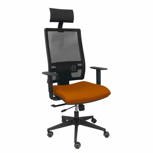 Silla de Oficina con Cabecero Piqueras y Crespo B10CRPC Marrón