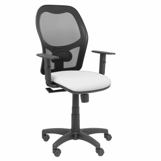 Silla de Oficina Piqueras y Crespo 0B10CRN Blanco Con reposabrazos
