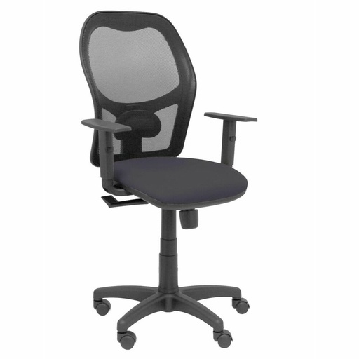 Silla de Oficina Piqueras y Crespo 0B10CRN Gris oscuro Con reposabrazos
