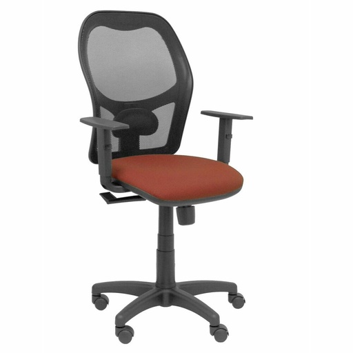 Silla de Oficina Piqueras y Crespo 3B10CRN Marrón Marrón claro Con reposabrazos