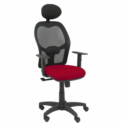 Office Chair with Headrest Piqueras y Crespo B10CRNC Maroon
