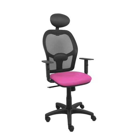 Office Chair with Headrest Piqueras y Crespo B10CRNC Pink