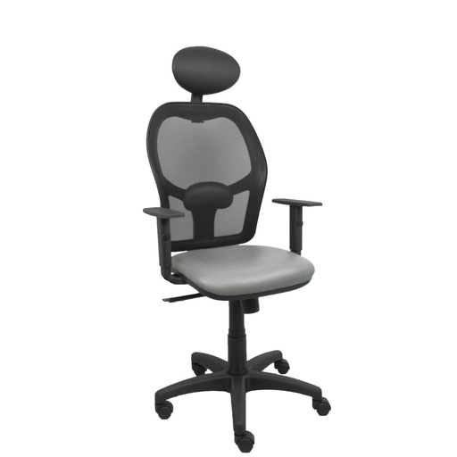 Office Chair with Headrest Piqueras y Crespo B10CRNC Grey