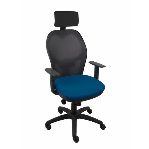 Office Chair with Headrest Piqueras y Crespo 10CRNCR Navy Blue