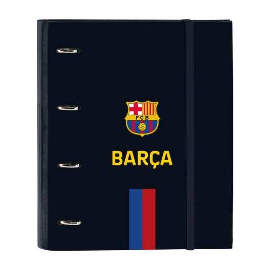 Ring binder F.C. Barcelona Maroon Navy Blue 27 x 32 x 3.5 cm