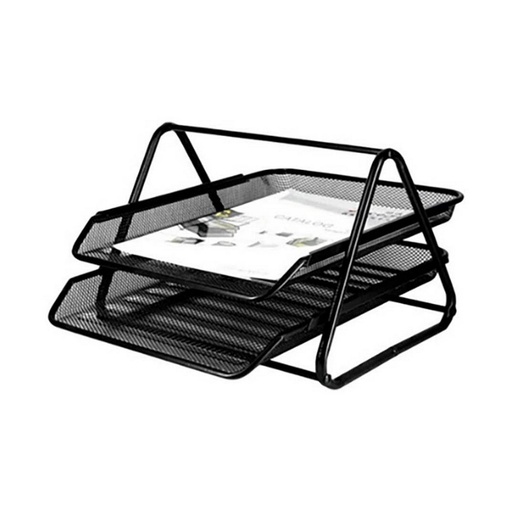 Bandeja clasificatoria Q-Connect gxa100 Negro Metal Plástico 30 x 35 x 18,5 cm