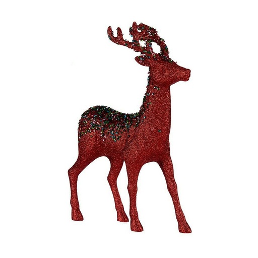 Christmas Reindeer Krist+ 7059/18-WDP2-7 Blue Red Fuchsia Reindeer 15 x 45 x 30 cm