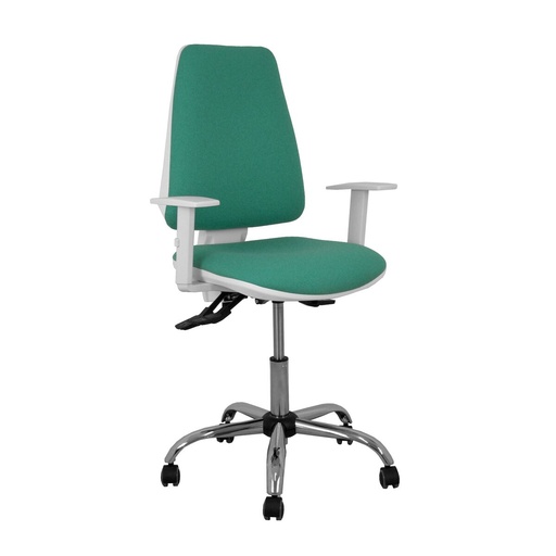 Silla de Oficina Elche Piqueras y Crespo 6B5CRRP Verde Esmeralda