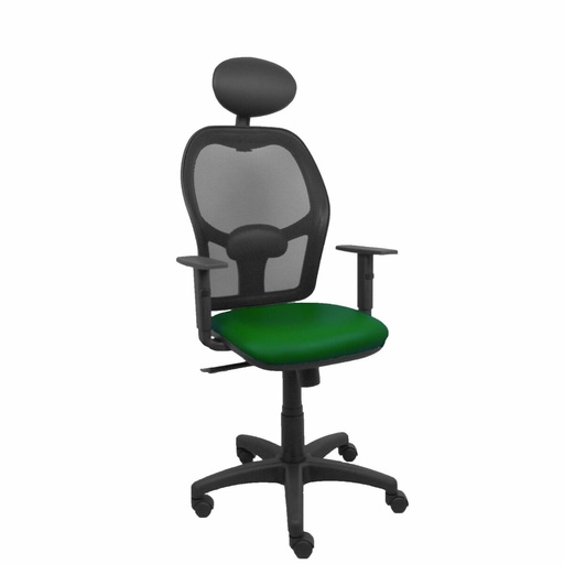 Silla de Oficina con Cabecero Alocén Piqueras y Crespo B10CRNC Verde oscuro