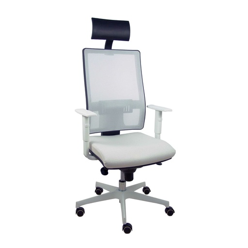 Silla de Oficina con Cabecero Horna Piqueras y Crespo 0B4BRPC Blanco