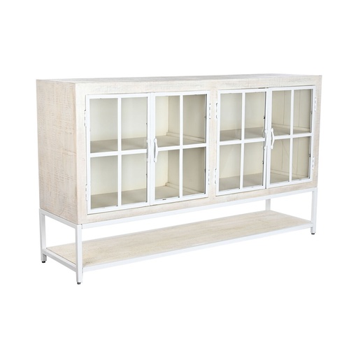 Sideboard DKD Home Decor White Metal Mango wood 170 x 45 x 100 cm