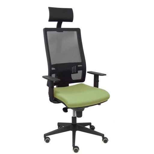 Office Chair with Headrest Horna Piqueras y Crespo BALI552 Olive