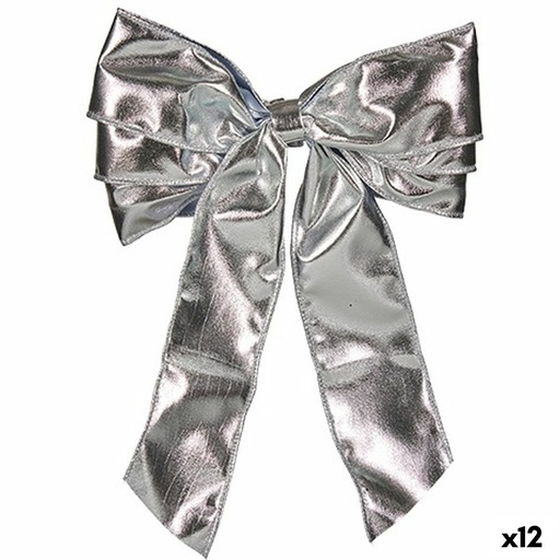 Loops Krist+ HJ112096 Silver 30 x 4 x 20 cm 21 x 45 x 4 cm Christmas bauble (12 Units)