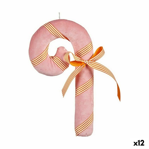 Christmas bauble Krist+ 64815492 Pink Stick 15 x 27 x 4 cm (12 Units)
