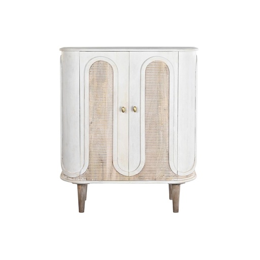 Aparador DKD Home Decor Blanco Metal Hierro Madera de mango 92 x 40 x 113 cm