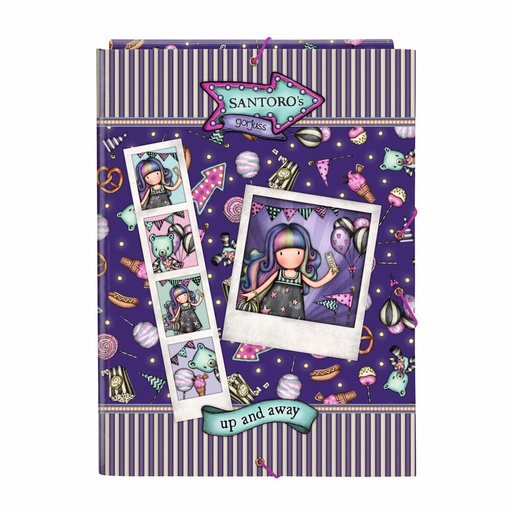 Carpeta Gorjuss Up and away Morado