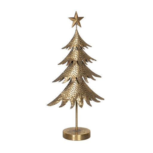 Christmas Tree Golden Iron Tree 34 x 14 x 67,5 cm