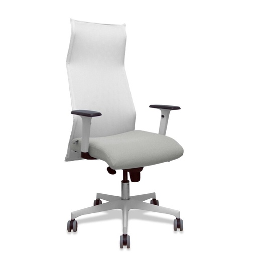 Office Chair Piqueras y Crespo 54BR65G White Light grey