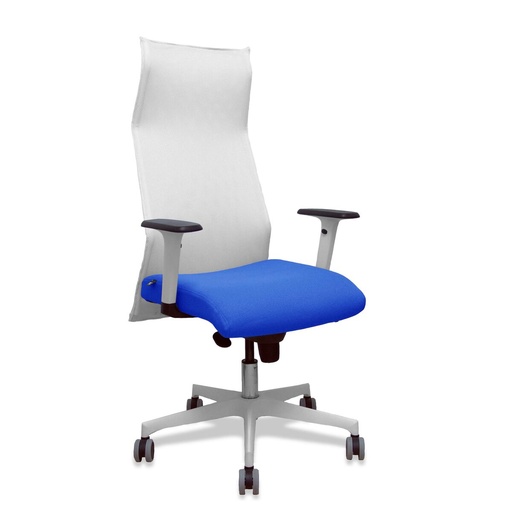 Office Chair Piqueras y Crespo 54BR65G Blue White