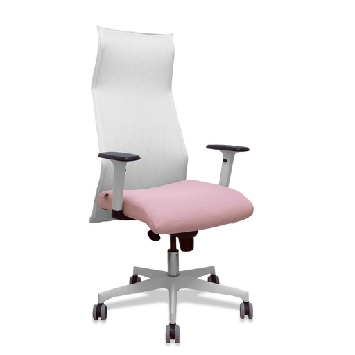 Office Chair Piqueras y Crespo 54BR65G White Pink