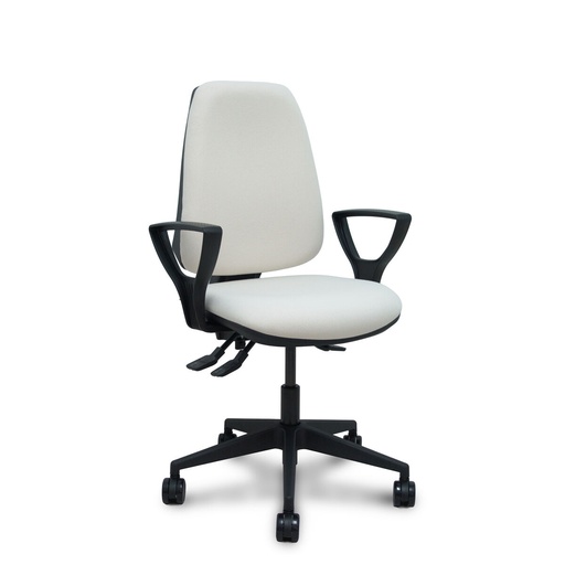 Silla de Oficina Piqueras y Crespo B8PNR65 Blanco