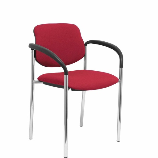 Reception Chair Villalgordo Piqueras y Crespo LI933CB Maroon