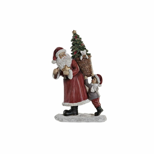 Figura Decorativa DKD Home Decor Papá Noel Resina (15 x 11 x 27 cm)