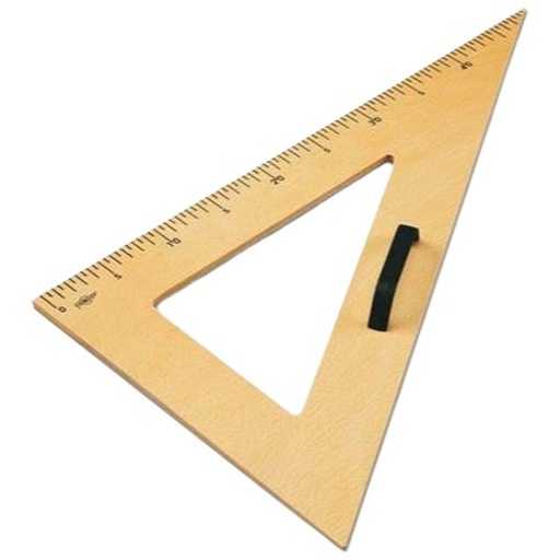 Triangle Faibo Brown Plastic 50 cm