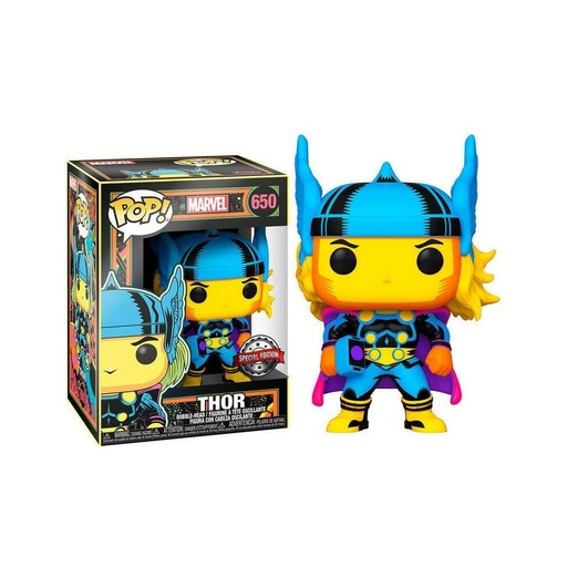 Action Figure Funko POP! MARVEL BLACK LIGHT THOR