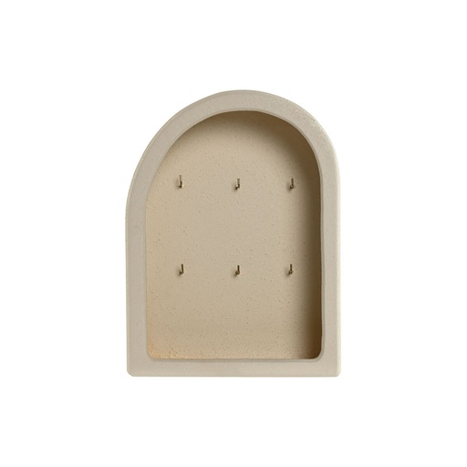 Key cupboard Home ESPRIT Beige 20,5 X 8,5 X 27,5 cm