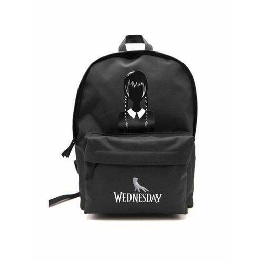 Mochila Escolar Wednesday Wednesday Addams Negro 43 x 31 x 13,5 cm