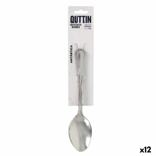 Dessert spoon Quttin Antartica 3 Pieces (12 Units)