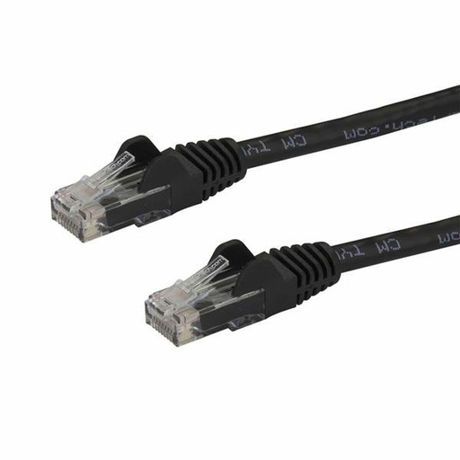 Cable de Red Rígido UTP Categoría 6 Startech N6PATC15MBK          15 m