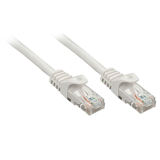 Cable de Red Rígido UTP Categoría 6 LINDY 48165 Gris 5 m 1 unidad