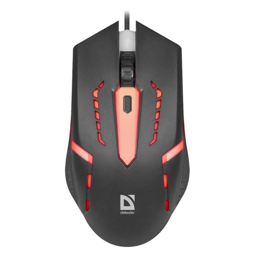 Ratón Óptico Defender FLASH MB-600L Negro