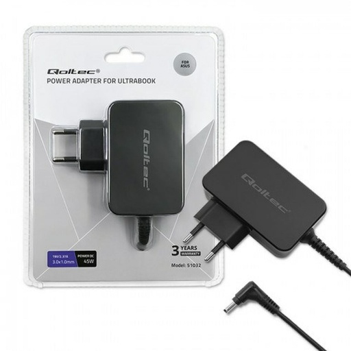 Cargador para Portátil Qoltec 51032 45 W