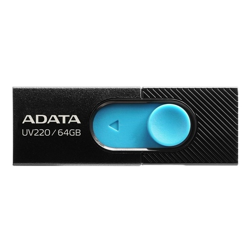 Memoria USB Adata UV220 64 GB Negro/Azul