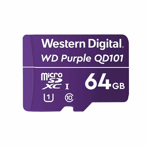 Tarjeta Micro SD Western Digital WD Purple SC QD101 64GB 64 GB