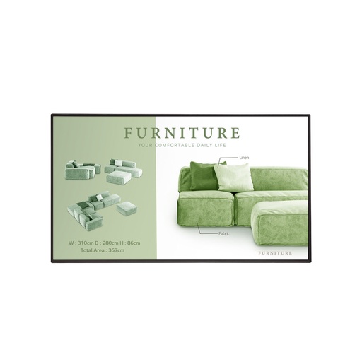 Monitor Videowall LG 55UM5N-H.AEU 4K Ultra HD 55" 60 Hz