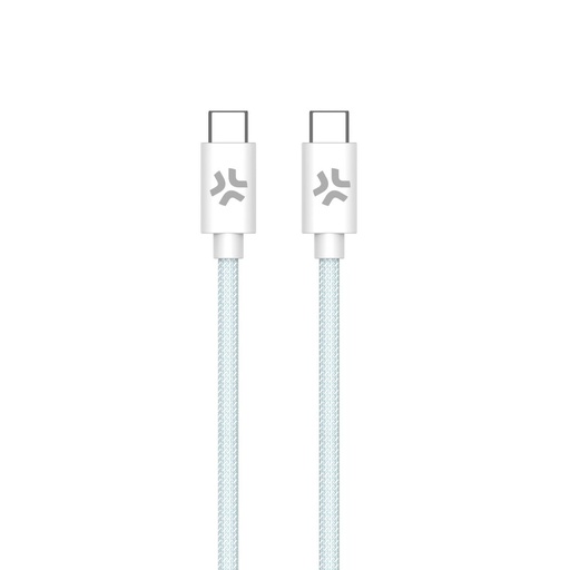 Cable USB-C Celly USBCUSBCCOTTLB Azul 1,5 m