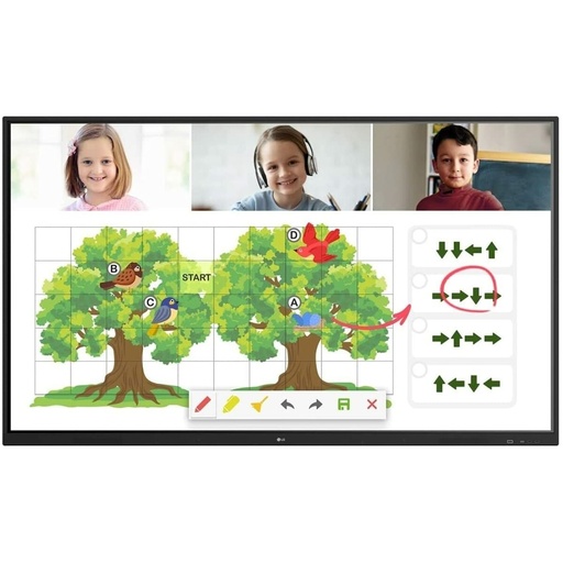 Pantalla Táctil Interactiva LG 75TR3PJ-B.AEUQ 75" 60 Hz