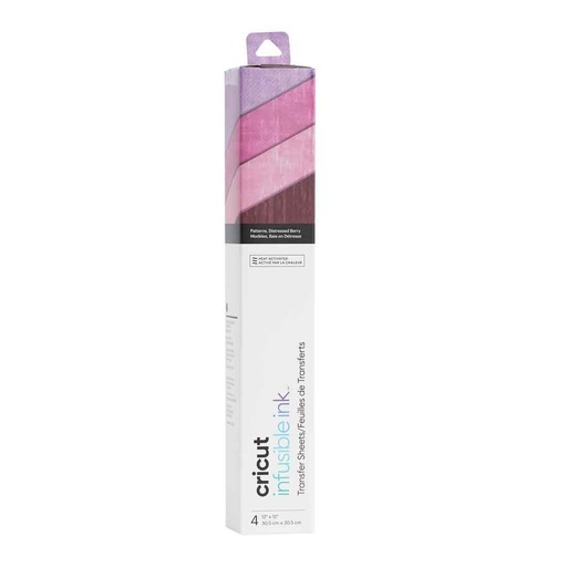 Thermal transfer vinyl sheet Cricut DISTRESSED BERRY (4 Units)