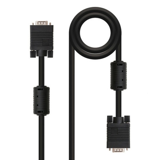 Cable VGA NANOCABLE 10.15.0106 Negro 6 m