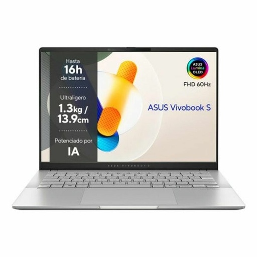Laptop Asus Spanish Qwerty 14" AMD Ryzen 5 7535HS 16 GB RAM 512 GB SSD (Refurbished A)