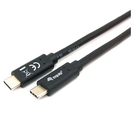 USB-C to USB-C Cable Equip 12834707101 Black 2 m