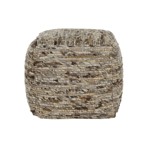 Reposapiés Home ESPRIT Marrón 45 x 45 x 45 cm